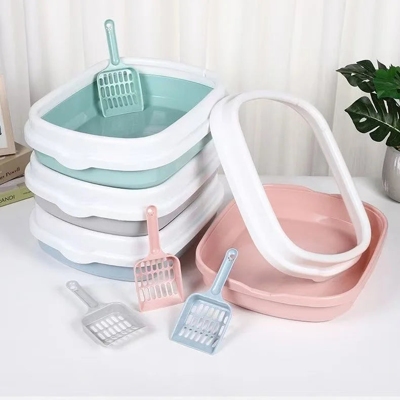 MiniOval™ – Litière Ovale pour Chatons & Petits Chats