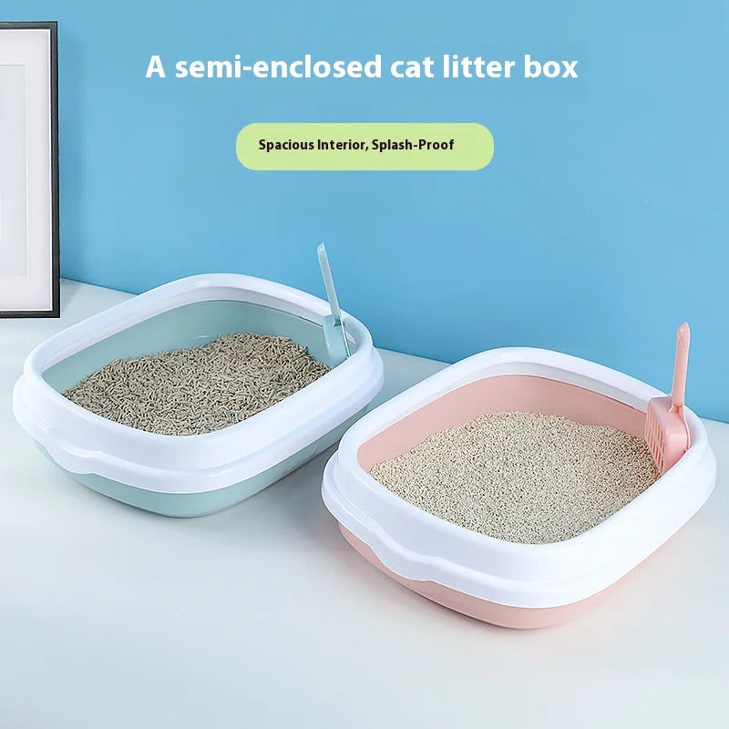 MiniOval™ – Litière Ovale pour Chatons & Petits Chats