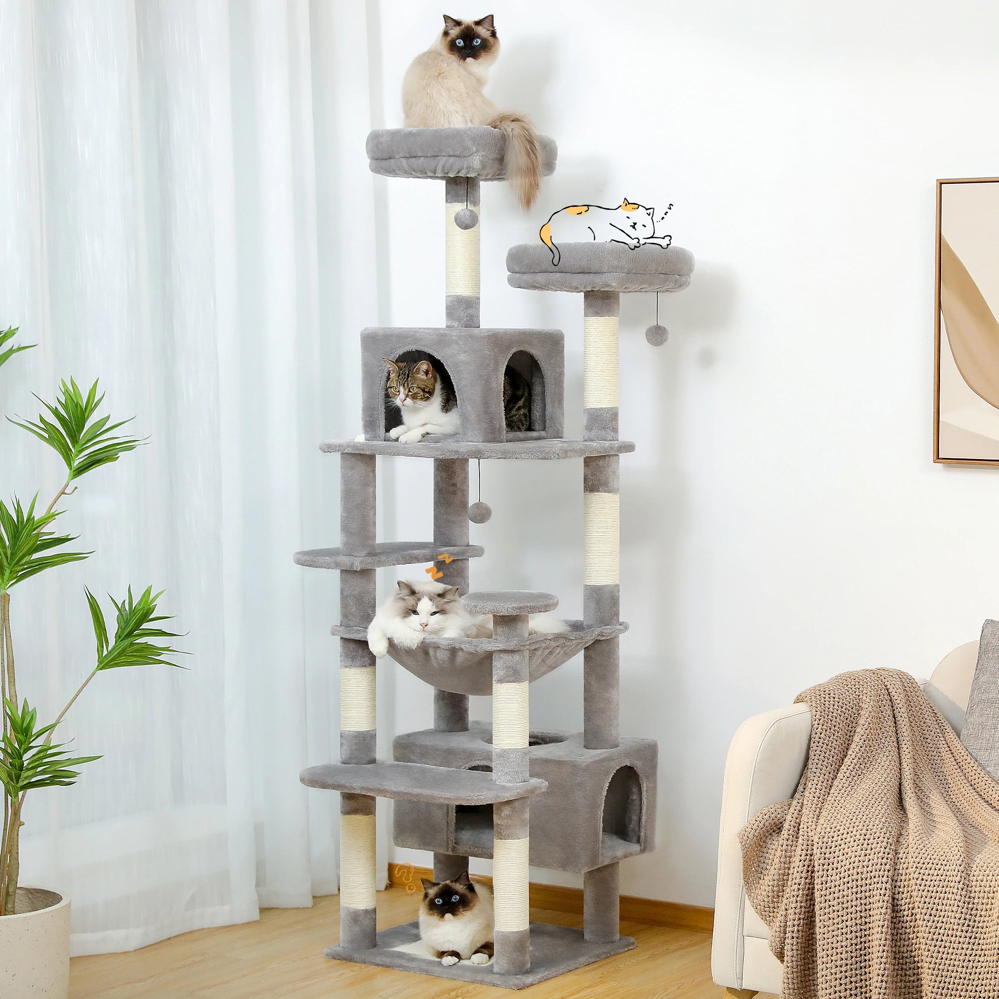 Arbre à chat Royal Felinis – XXL