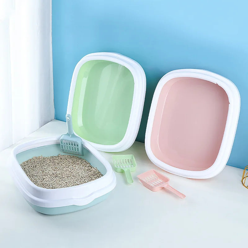 MiniOval™ – Litière Ovale pour Chatons & Petits Chats