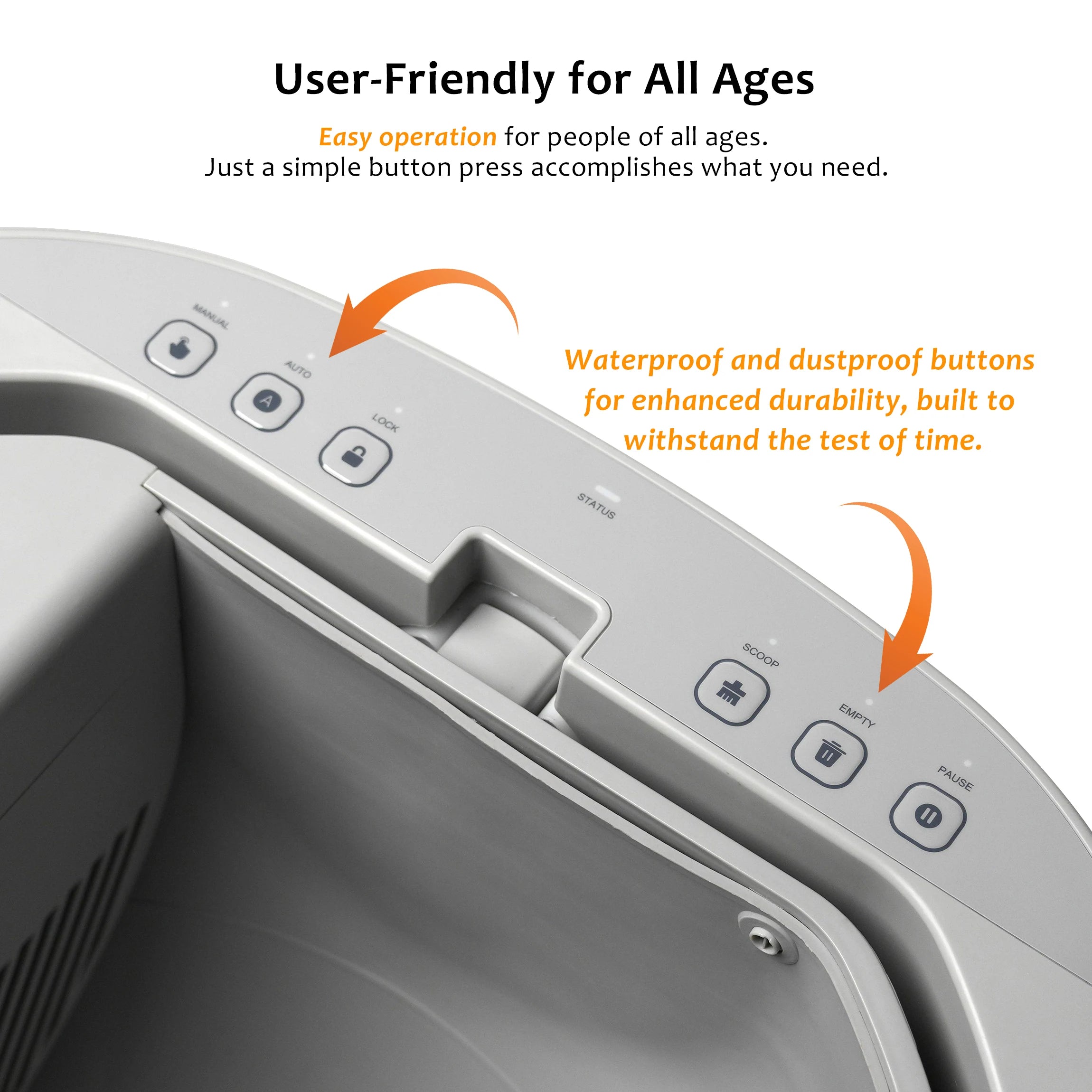 Litièra ZenAuto™ – Litière Autonettoyante Grand Confort