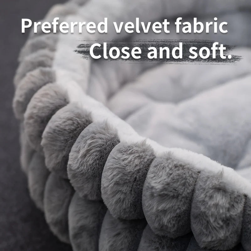 Donut Calm – Panier Confort & Anti-Stress