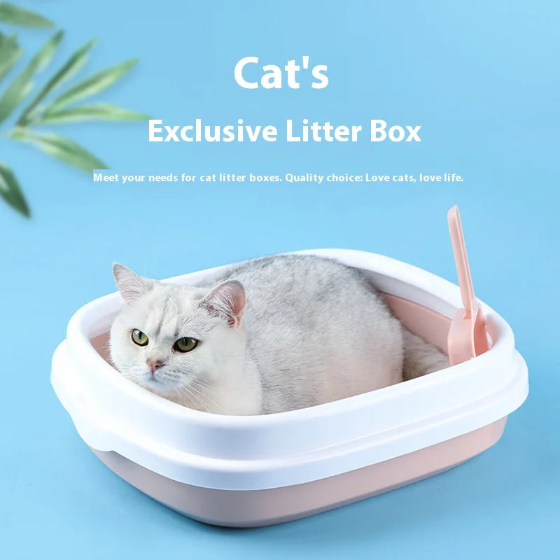 MiniOval™ – Litière Ovale pour Chatons & Petits Chats